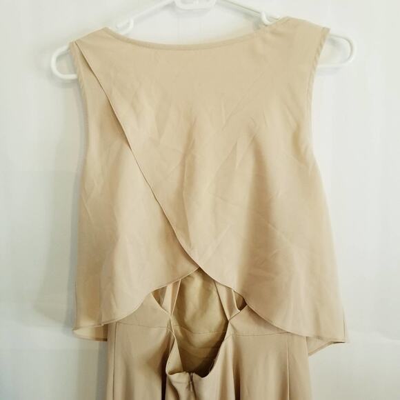 Jenny Yoo Clermont Bridesmaid Dress in Soft Blush size 10 - Picture 4 of 9